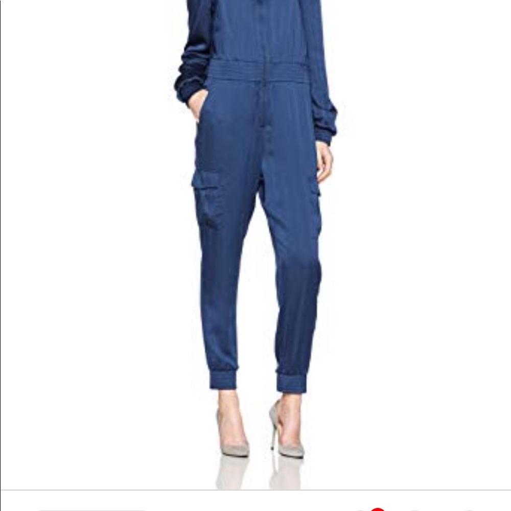 Bcbg NWT off the shoulder jumpsuit. Medium